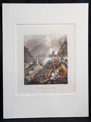 Battle of Castalla, April 13th, 1813; W. Heath delt.; T. Sutherland sculpt.
