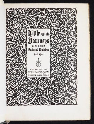 Little Journeys to the Homes of Eminent Painters: Book Two