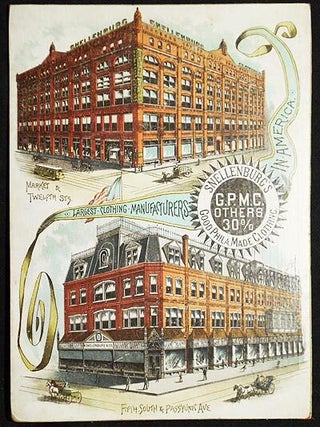 Item #005524 Advertising for N. Snellenburg & Co. [boards from Illustrated Sketches and Stories...
