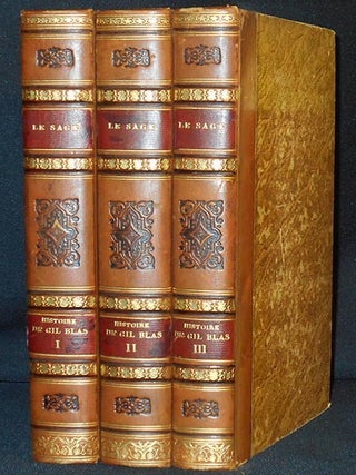 Item #005555 Histoire de Gil Blas de Santillane, par Le Sage; avec des notes historiques et...