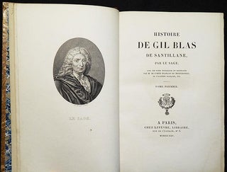 Histoire de Gil Blas de Santillane, par Le Sage; avec des notes historiques et littéraires par M. le Comte François de Neufchâteau [3 volumes]