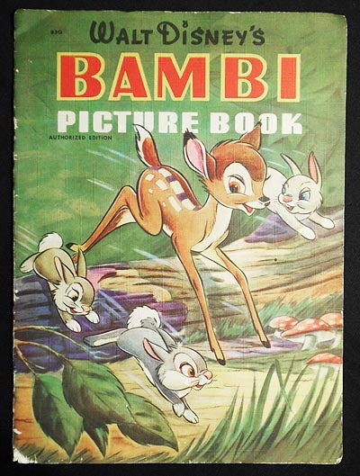 Item #005572 Walt Disney's Bambi Picture Book