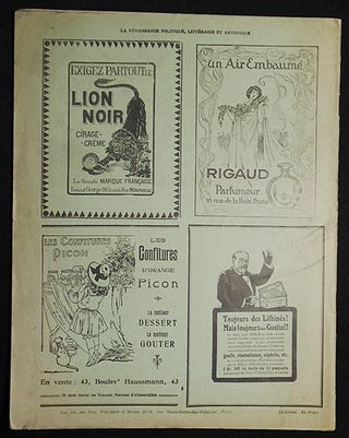 La Renaissance: Politique, Litteraire et Artistique -- Quatrième Année No. 9, April 29, 1916: Hommage a l'Angleterre -- Homage to Great Britain