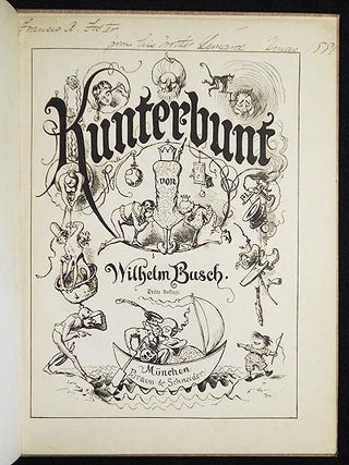 Item #005575 Kunterbunt von Wilhelm Busch. Wilhelm Busch