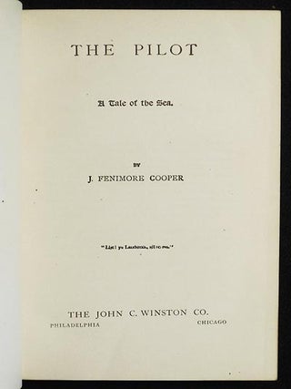 Sea Tales (The Pilot, The Red Rover, The Two Admirals, The Water-Witch, and Wing-and-Wing)