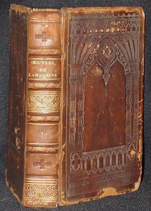 Item #005632 Oeuvres Complètes d'Alphonse de Lamartine [vol. 1]. Alphonse de Lamartine