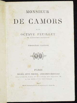 Monsieur de Camors par Octave Feuillet