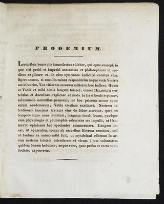 Vita et Opiniones Helmontii: Dissertatio Inauguralis Medica quam . . . Publice Defendet Diedericus Henricus Fraenkel
