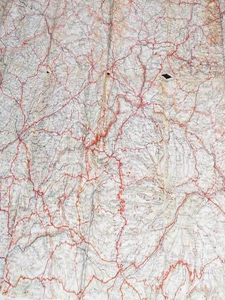 Grande Carte Routiere No. 12: Centre de la France Section Ouest: Berry -- Poitou -- Touraine