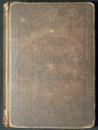 Item #005838 Hübner's Biblische Historien aus dem Alten und Neuen Testamente: Für die Jugend...