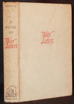 A Book of War Letters