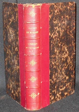 Item #005917 Comédies et Proverbes -- Tome Premier. Alfred de Musset