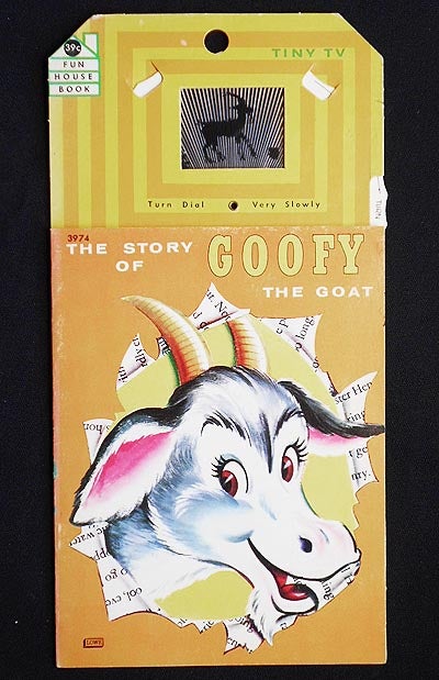 Item #005946 The Story of Goofy the Goat [with Tiny Tv moveable dial]