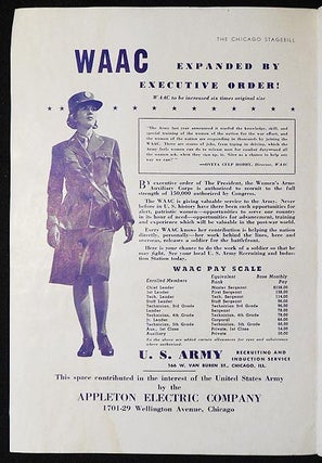 This Is the Army [program from stage performance at Civic Opera House, Chicago, Jan. 1943]