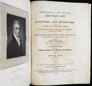Item #006011 A Biographical and Critical Dictionary of Painters and Engravers, From the Revival...