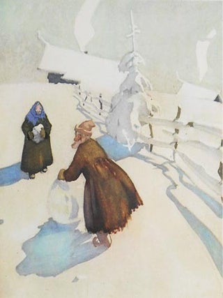 Sniegbaltite: Krievu Tautas Pasaka; Tulkojusi A. Ozola-Sakse; Ilustrejis A. Toropins