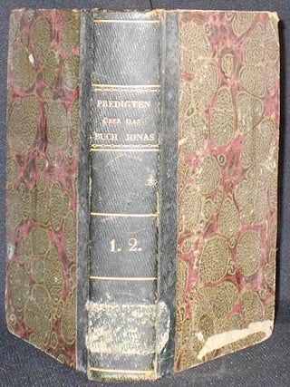 Item #006230 Predigten über das Buch Jonas von Johann Caspar Lavater; Gehalten in er Kirche am...