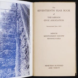 The Seventeenth Year Book of the Merion Civic Association: Incorporated June, 1913