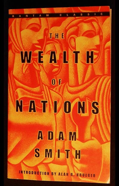 Item #006379 The Wealth of Nations; Adam Smith; Introduction by Alan B. Krueger; Edited, with notes and Marginal Summary, by Edwin Cannan. Adam Smith.