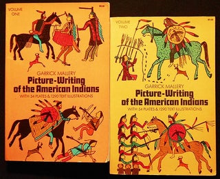 Item #006404 Picture-Writing of the American Indians by Garrick Mallery; Foreword by J. W. Powell...