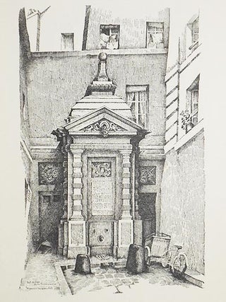 Le Vieux Paris: Quartiers du Marais; 30 dessins à la plume de Maurice Marandet; Préface de A. t'Serstevens; Notes historiques de Ch. Marandet