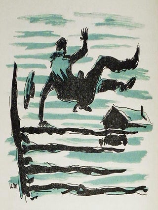 The Virginian: A Horseman of the Plains by Owen Wister; With an Introduction by Struthers Burt and Illustrations by William Moyers