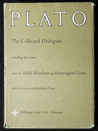 Item #006496 The Collected Dialogues of Plato including the Letters; Edited by Edith Hamilton and...