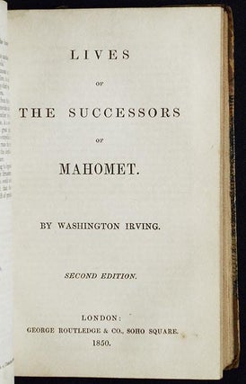 The Life of Mahomet [bound with] Lives of the Successors of Mahomet