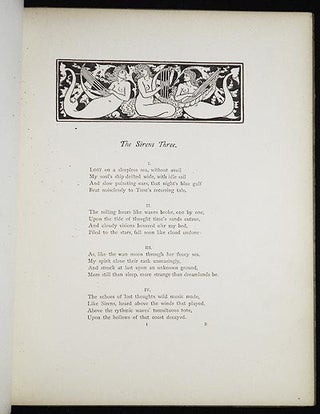 The Sirens Three: A Poem written and illustrated by Walter Crane
