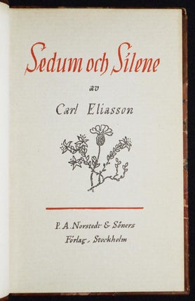 Sedum och Silene: Dikter av Carl Eliasson