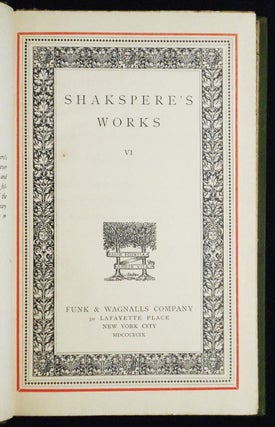 Shakspere's Works [vol. 6: King Henry V -- King Henry VI]