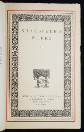 Shakspere's Works [vol. 7: King Henry VI -- King Richard III -- King Henry VIII]