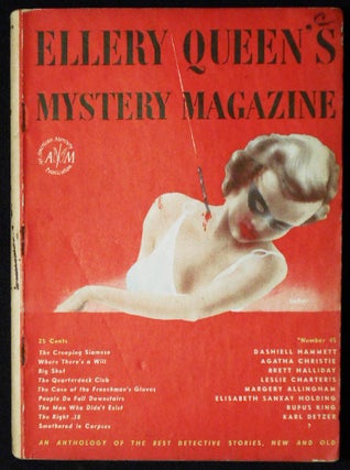 Item #006767 People Do Fall Downstairs [in Ellery Queen's Mystery Magazine vol. 10, no. 45 August...