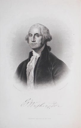 G. Washington; Painted by G. Stuart; Engraved by J. C. Buttre [engraved print]