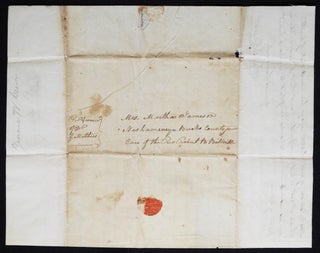 Handwritten letter from the Rev. John N. C. Grier, Forks of Brandywine, to Martha Jamison in Neshaminy, Bucks Co., Pa.