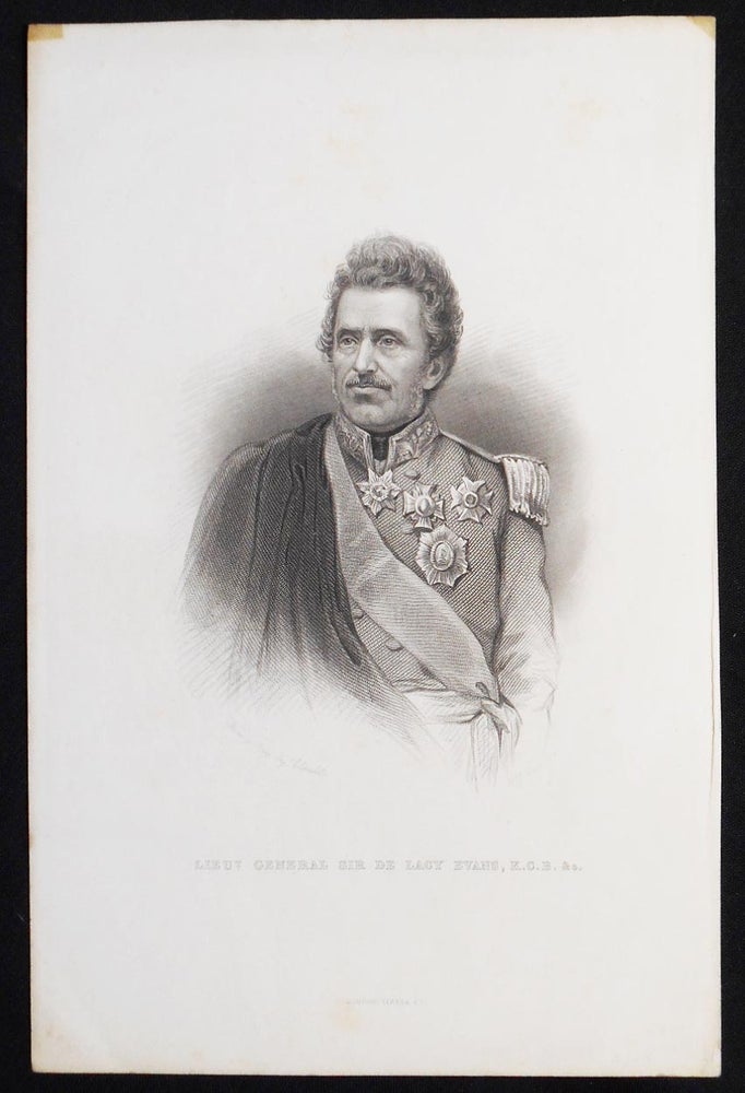 Item #006811 Lieut General Sir De Lacy Evans, K.C.B. &c.; From a Dag. by Claudet; W.J. Edwards. Antoine Claudet.