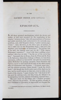 The Whole Works of the Right Rev. Jeremy Taylor, D.D. -- Vol. 7: Containing Episcopacy Asserted; An Apology for Authorized and Set Forms of Liturgy; and A Discourse on the Liberty of Prophesying