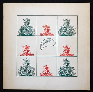 Item #006843 Candide [program from the Chelsea Theater Center of Brooklyn production