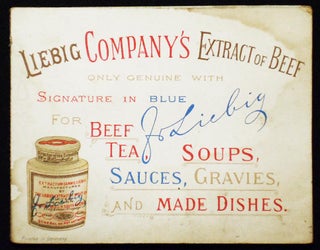 Item #006869 Liebig Company's Extract of Beef [pop-up advertising card