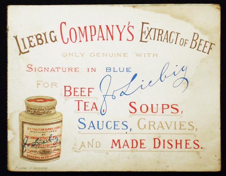 Item #006869 Liebig Company's Extract of Beef [pop-up advertising card]
