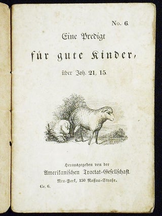 Eine Predigt für Gute Kinder, über Joh. 21, 15