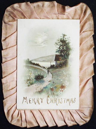Item #006955 Merry Christmas [handmade? Victorian Christmas present