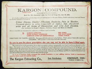 Item #006985 Kargon Compound Prescription