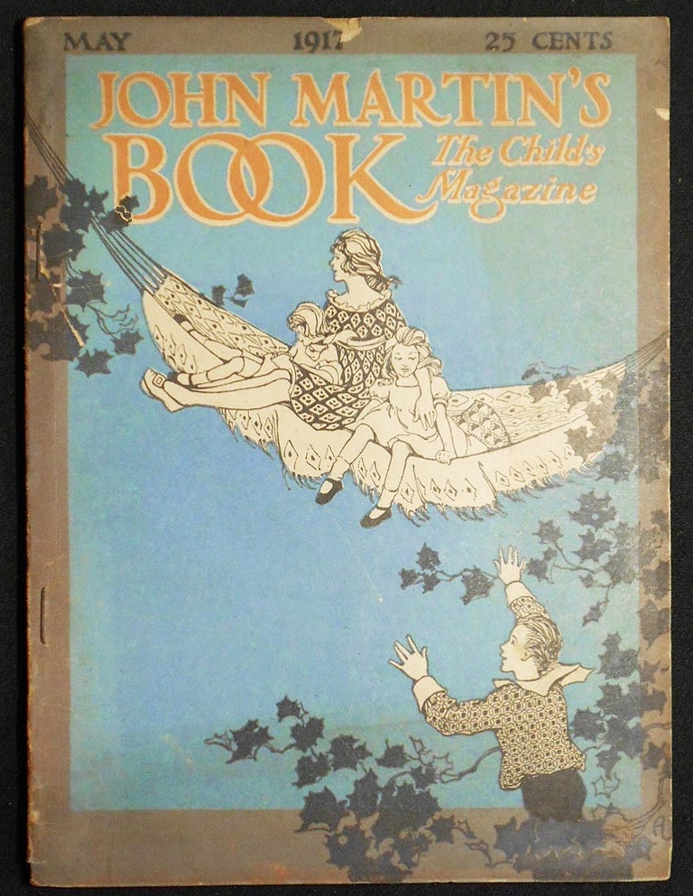 Item #006999 John Martin's Book: A Child's Magazine May 1917, vol. 15, no. 5. Christina Rossetti.