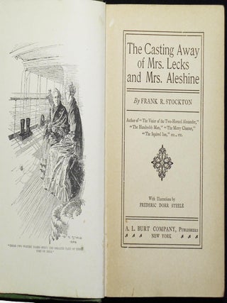 The Casting Away of Mrs. Lecks and Mrs. Aleshine by Frank R. Stockton; With Illustrations by Frederic Dorr Steele