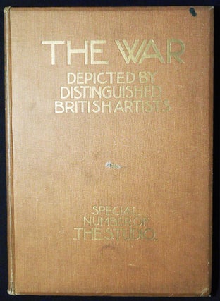 Item #007086 The War Depicted by Distinguished British Artists; edited by Charles Holme. Charles...