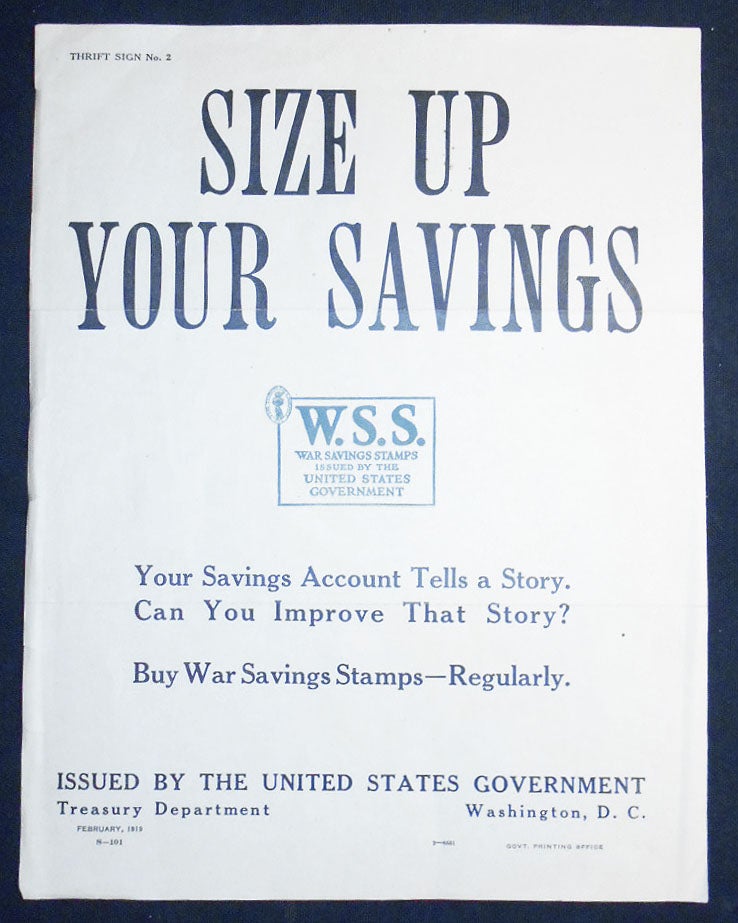 Item #007301 Size Up Your Savings