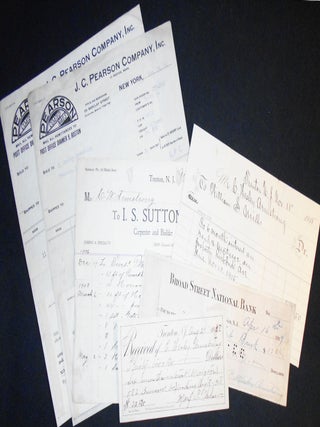 Item #007308 Six Documents relating to C. Wesley Armstrong (4 of them signed by him). C. Wesley...
