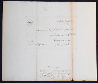 Autograph signed letter as Assistant Secretary of the Treasury to James McCubbin Lingan