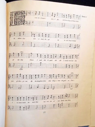 The Mask of Comus: The Poem, originally called 'A Mask Presented at Ludlow Castle, 1634, &c.' edited by E. H. Visiak; The Airs of the five Songs reprinted from the Composer's autograph manuscript edited by Hubert J. Foss; With a Foreword by the Earl of Ellesmere; Ornamented by M. R. H. Farrar